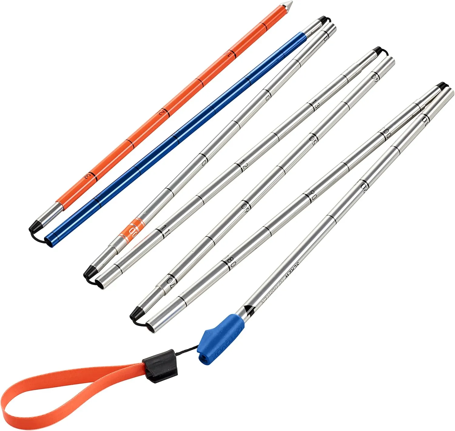 Ortovox Rescue Set Diract Voice Light I Shovel, Probe & Snow Avalanche Transceiver Rescue Bundle