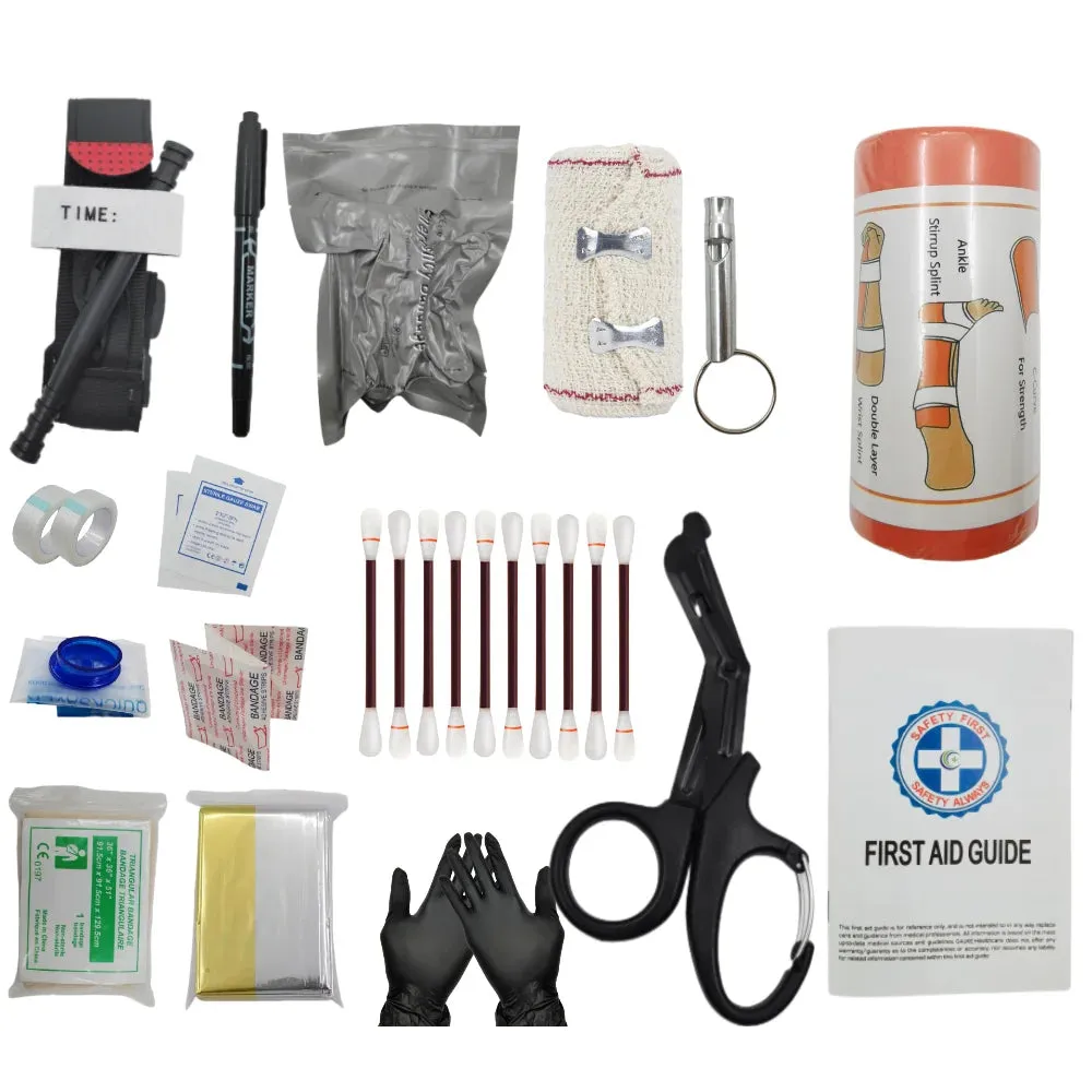 Outdoor Survival Gear Molle Bag - Military Tactical First Aid Kit
