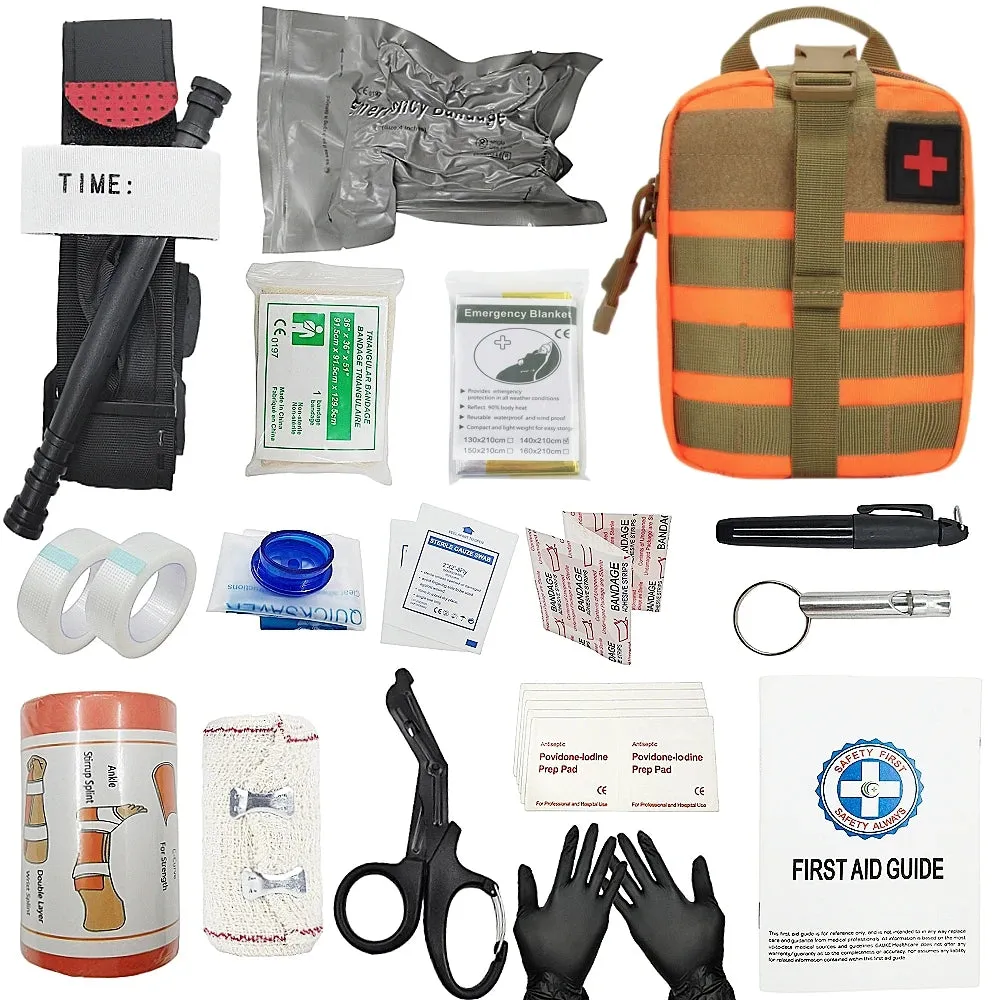 Outdoor Survival Gear Molle Bag - Military Tactical First Aid Kit