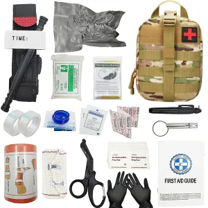 Outdoor Survival Gear Molle Bag - Military Tactical First Aid Kit