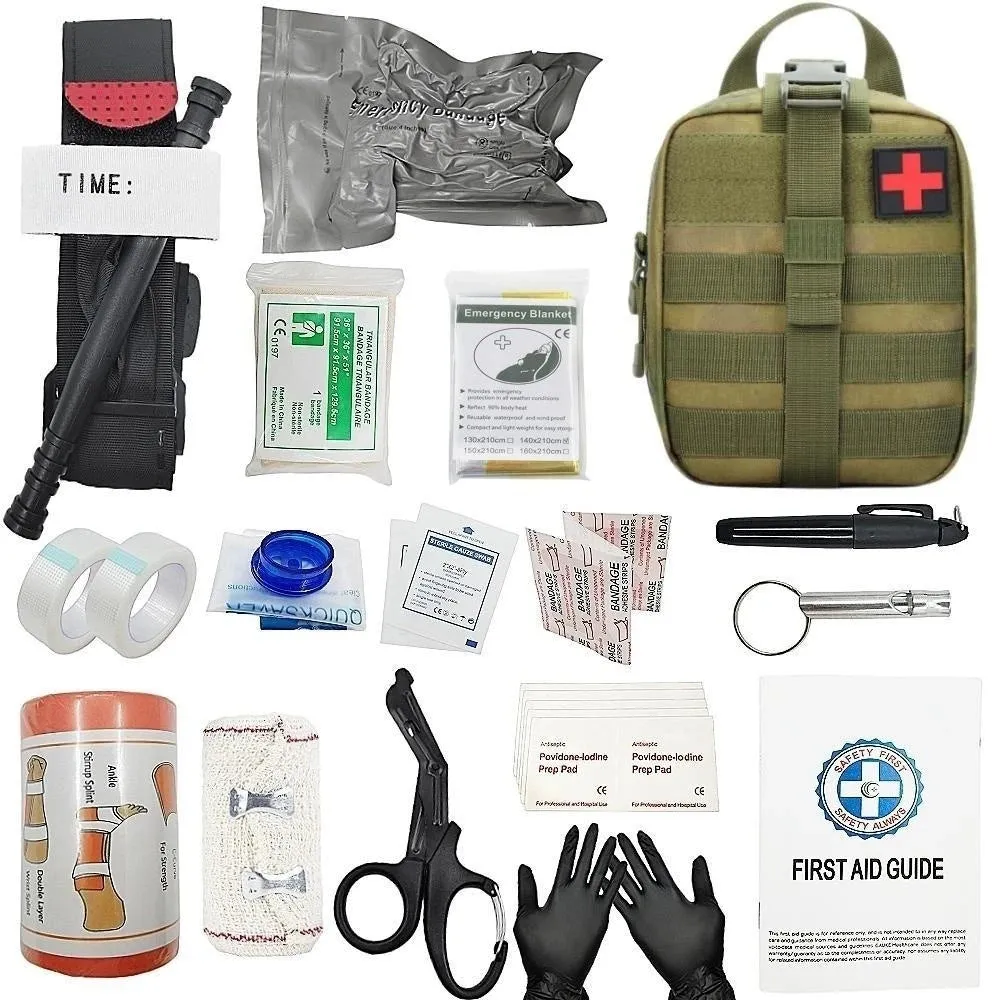 Outdoor Survival Gear Molle Bag - Military Tactical First Aid Kit