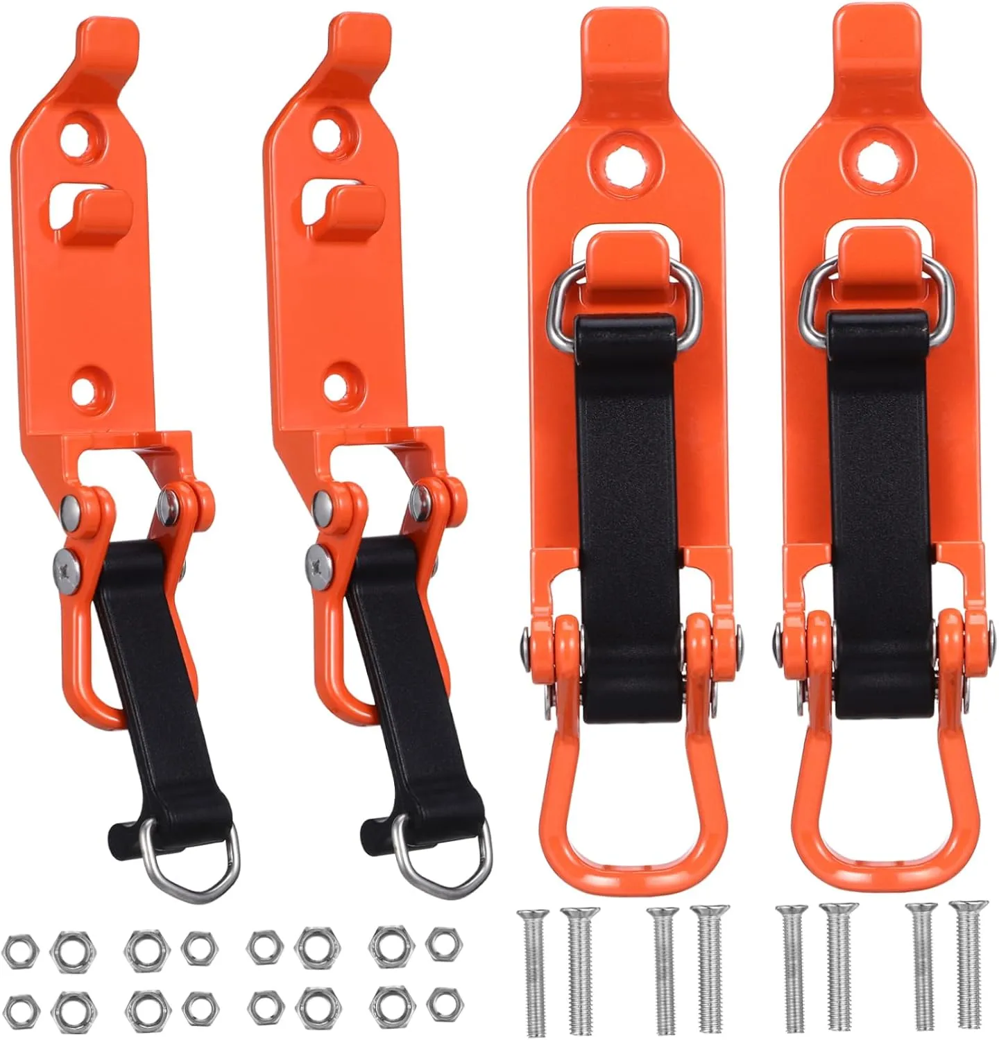 Overlanding Accessories Shovel Rack Car Metal Clamp Rack Orange Shovel Mount