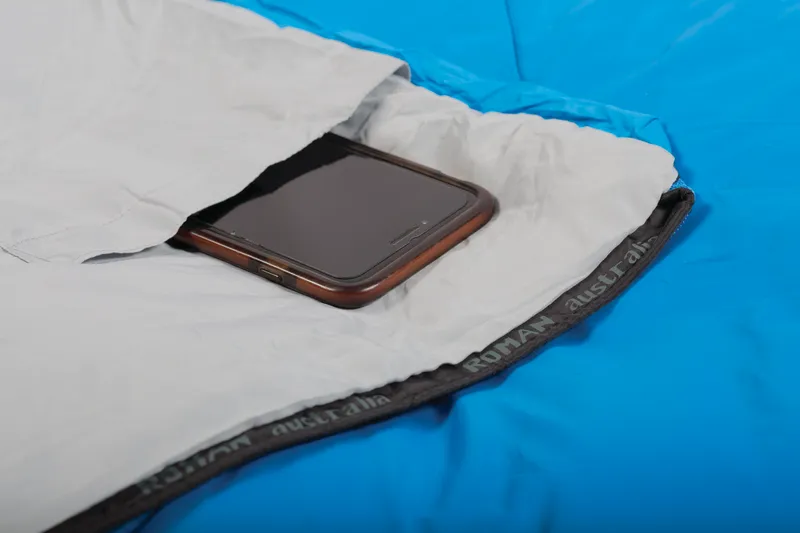 Palm IV  5°C Sleeping Bag - Reef Blue