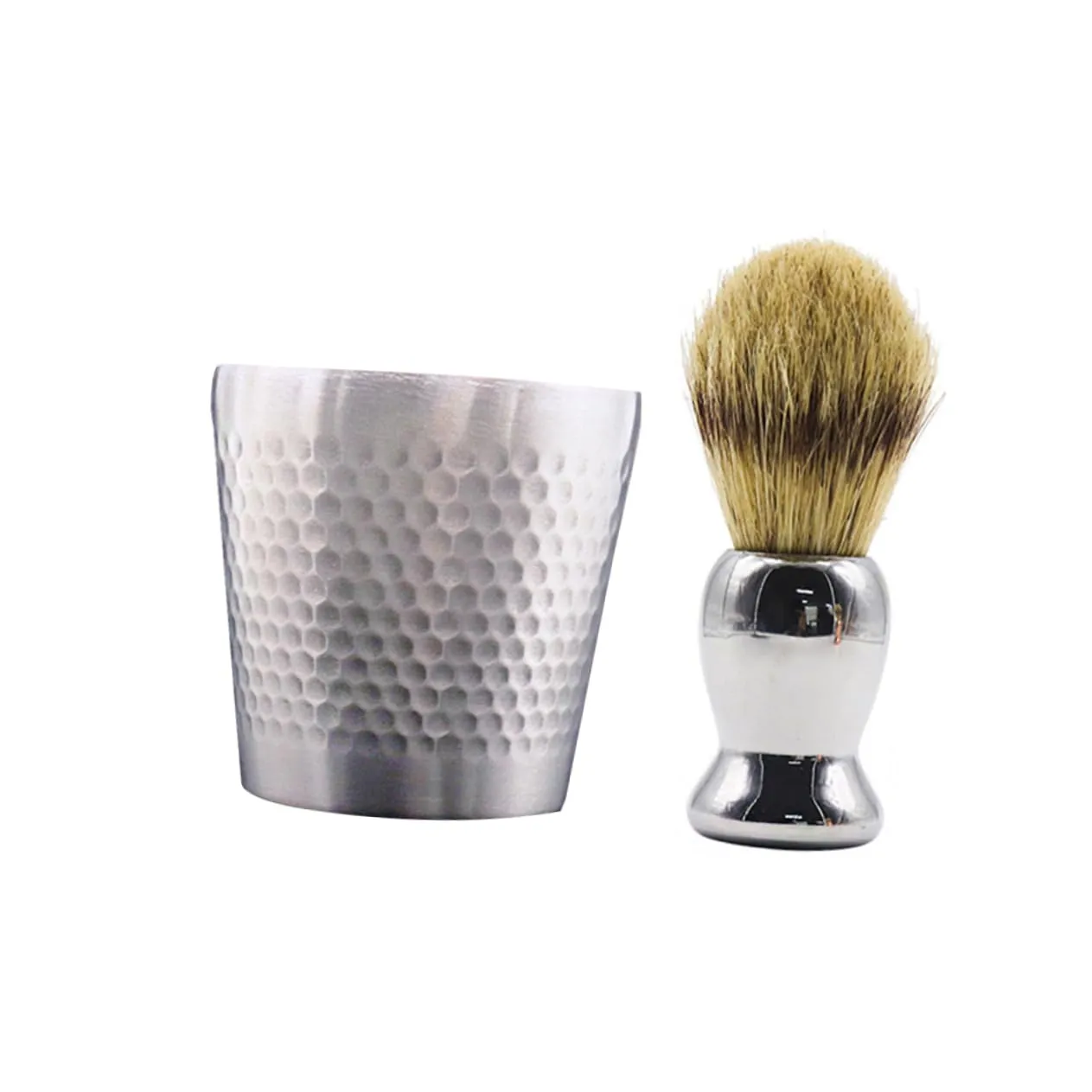 PartyKindom Men's Shaving Kit 1 Set Shaving Brush Bowl Beard Brush Set Gentle Soft Hair Retro Style for Travel