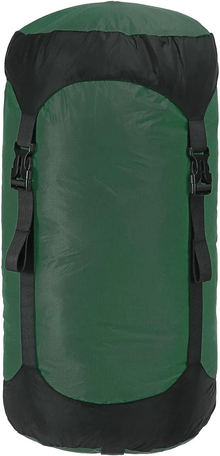 PATIKIL Compression Stuff Sack, 8L Waterproof Sleeping Bag Lightweight Compression Storage Sack for Backpacking Camping, Green