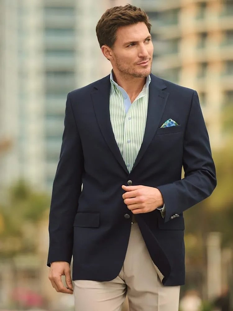 Paul Fredrick Men's Travel Blazer
