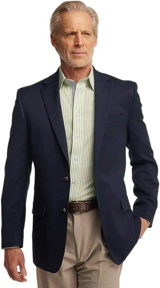 Paul Fredrick Men's Travel Blazer