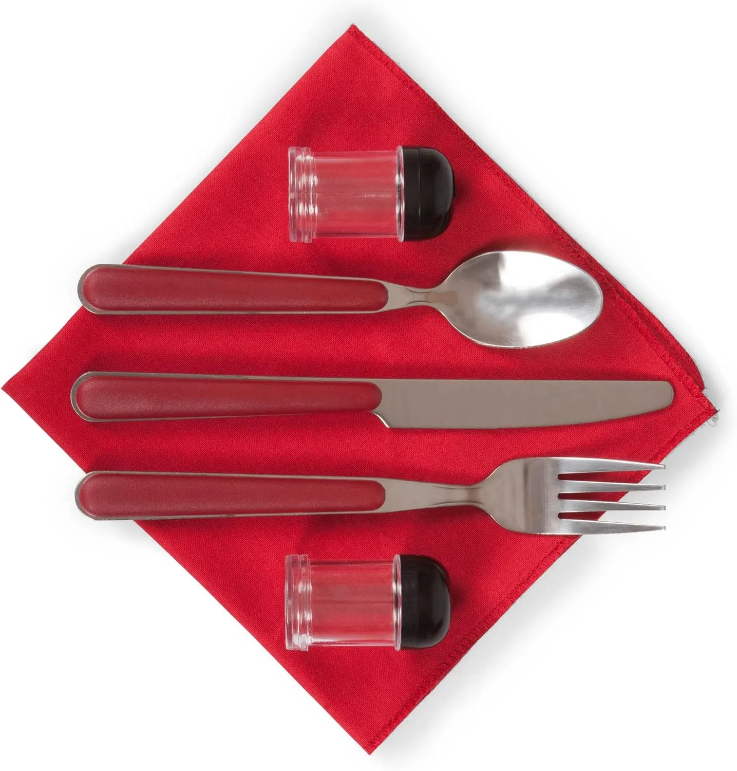 PICNIC TIME Coca-Cola Enjoy Coke Pranzo Lunch Bag, Insulated Lunch Box with Utensil Set, Lunch Cooler Bag, (Red)