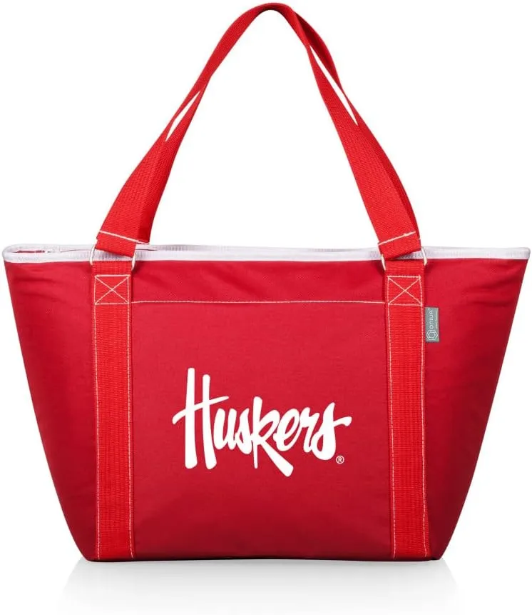PICNIC TIME NCAA Nebraska Cornhuskers Topanga Cooler Bag - Soft Cooler Tote Bag - Picnic Cooler