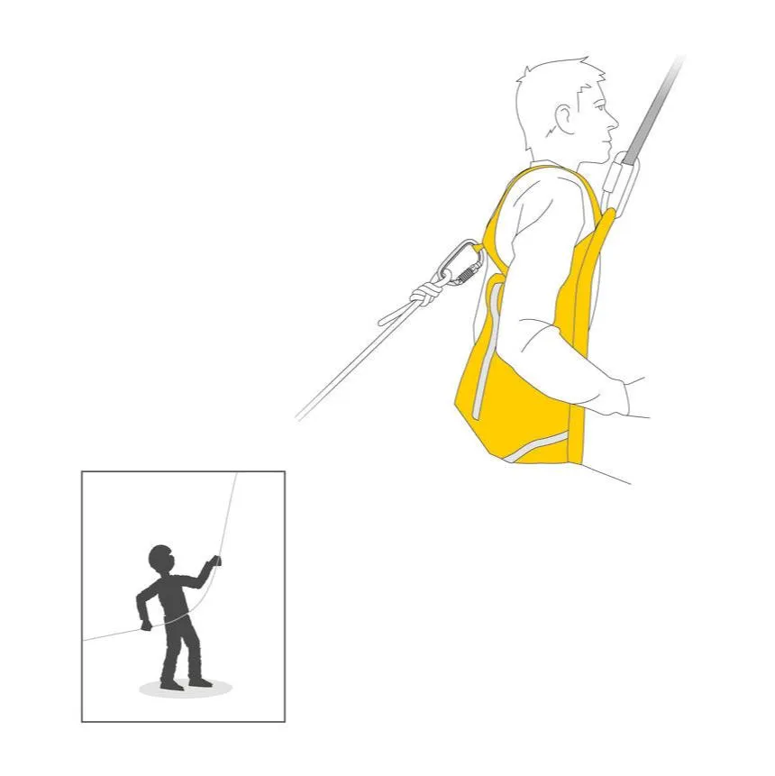 Pitagor Evacuation Harness with Shoulder Straps