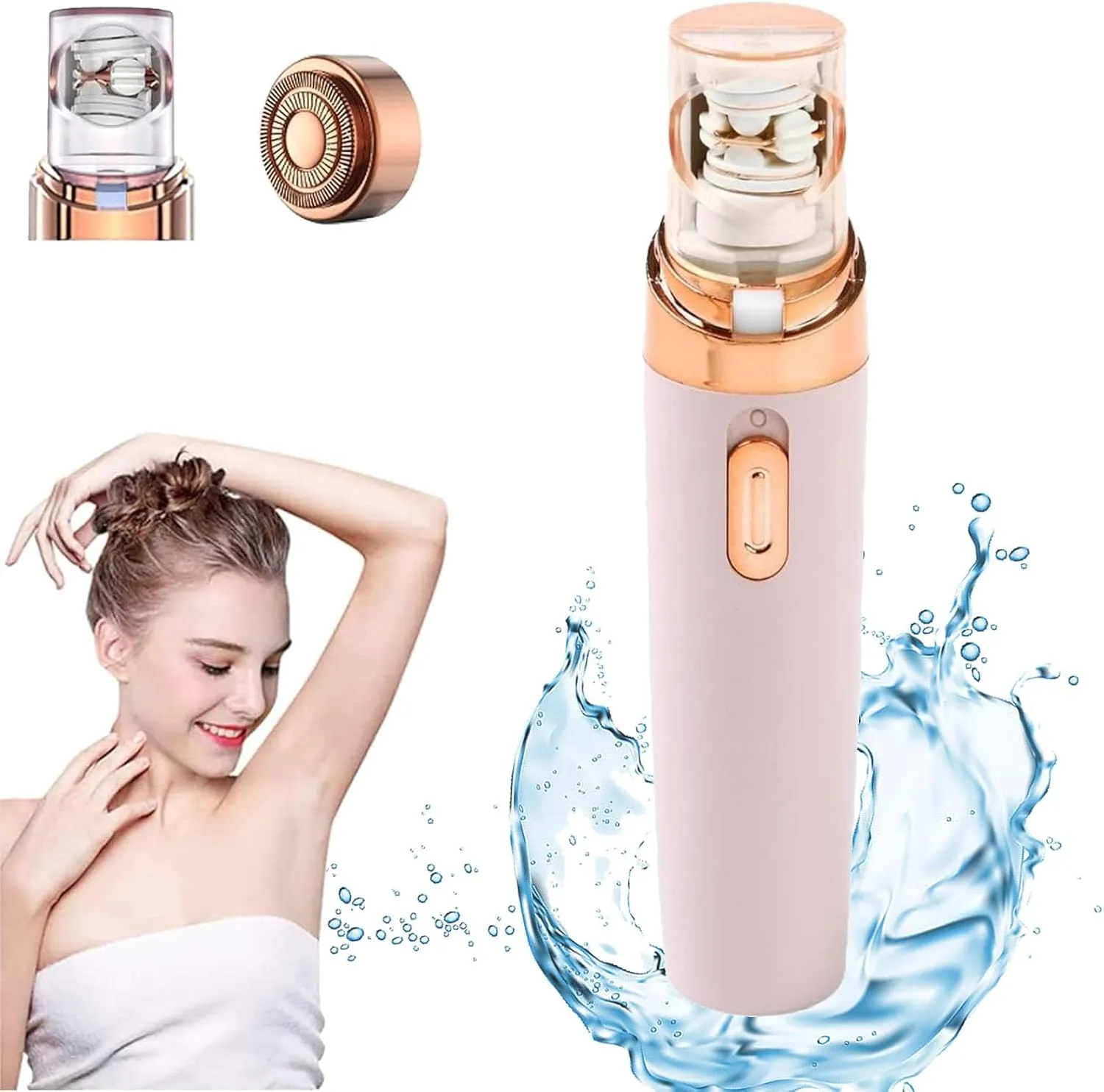 Pluzy Epil Pro 3.0 Women's Face Epilator, Hair Removal for Face, Legs, Underarms (Battery Type)