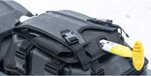 Polaris Snowmobile Shovel Jacket for Lock & Ride Flex Burandt Tunnel Bag, Black Waterproof Cargo Bag, Easy Install, Direct Attachment, Gives 2nd Snow Shovel Option, Genuine OEM - Part 2889322