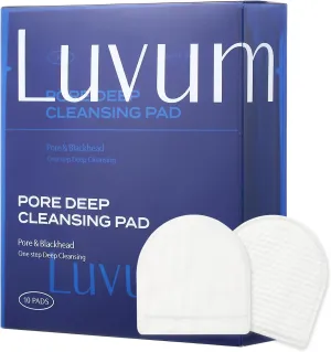 Pore Deep Cleansing Pad, Travel Kit Cleanser, Individual Packaged, 10-Pack