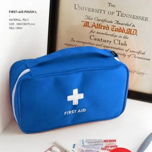 Portable Storage Bag First Aid Emergency Medicine Bag for Outdoor Survival Organizer Emergency Kits Package Travel