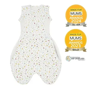 Purflo Swaddle To Sleep Bag 0.5 TOG 0-4 Month - Scandi Spot