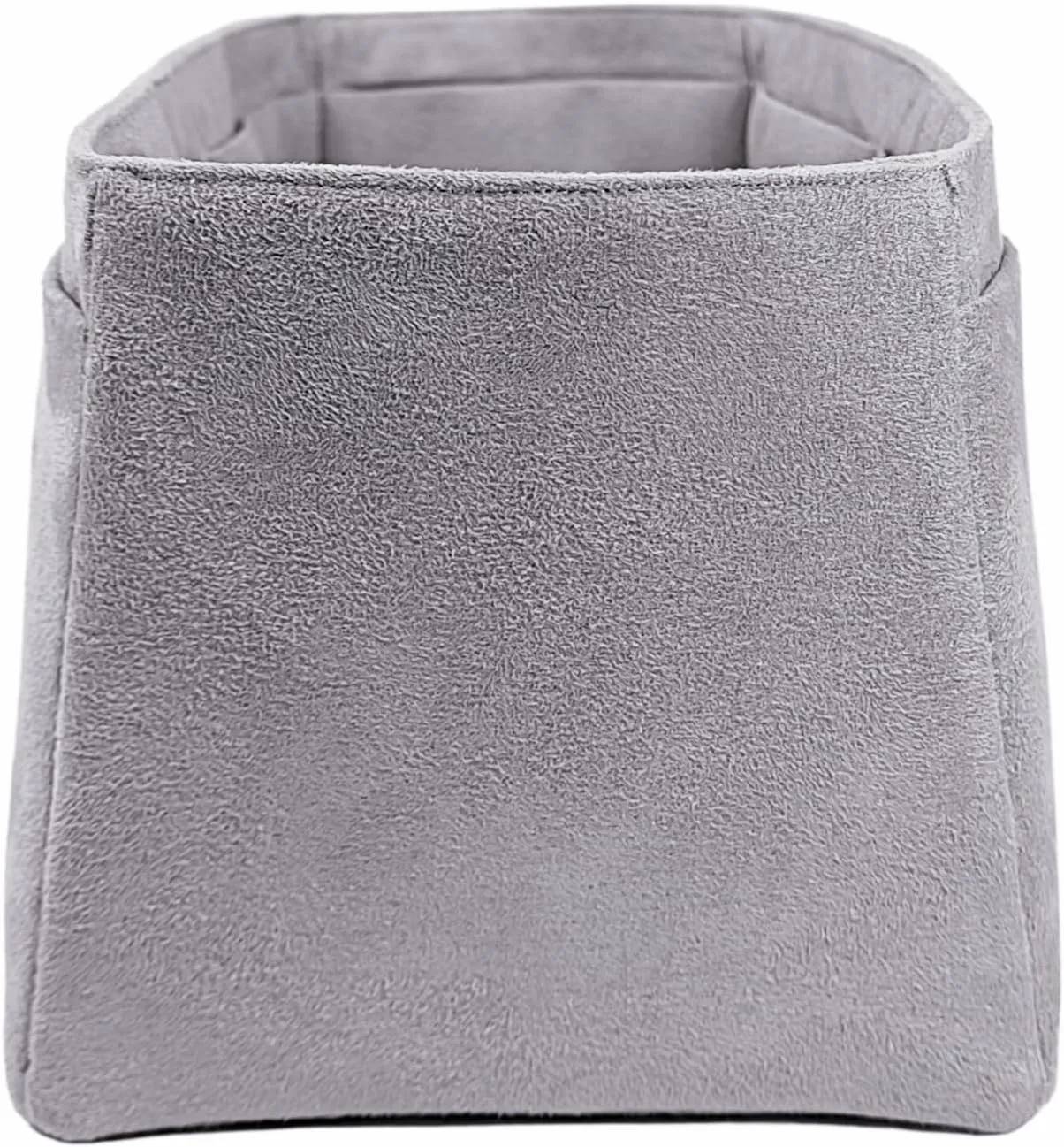 Purse organizer insert for Birkin 30, Bag Handbag, Faux Suede Soft and Smooth Lightweight Fits Perfectly Sturdy Gift Ideas for Women (Gray HBK30N)