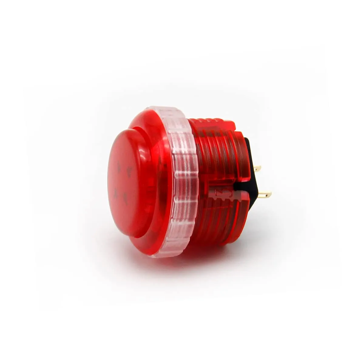 QANBA Gravity LX 30mm Mechanical Pushbutton Switch Button Arcade Buttons DIY Kit (Boxed (Translucent Red B06)