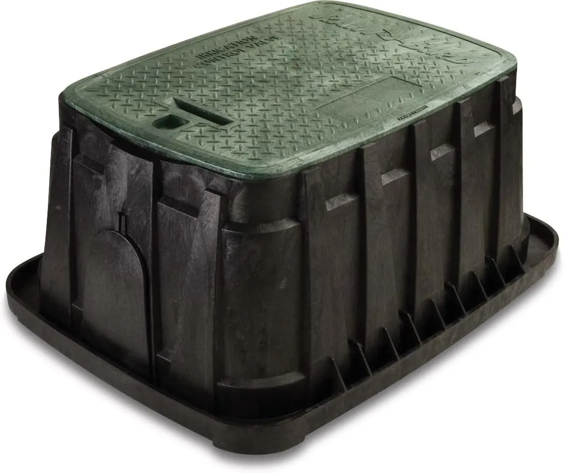 Rain Bird VB Series Super Jumbo Valve Box with Green Lid | VBSPRH
