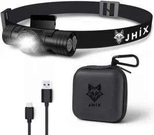 Rechargeable LED Headlamp - 1000 Lumens, USB-C, Utra Durable, Shockproof and Waterproof, Survives 3M Drops, Submersible and Impact-Resistant, Perfect for Camping, Heavy-Duty Work, and Adventure.
