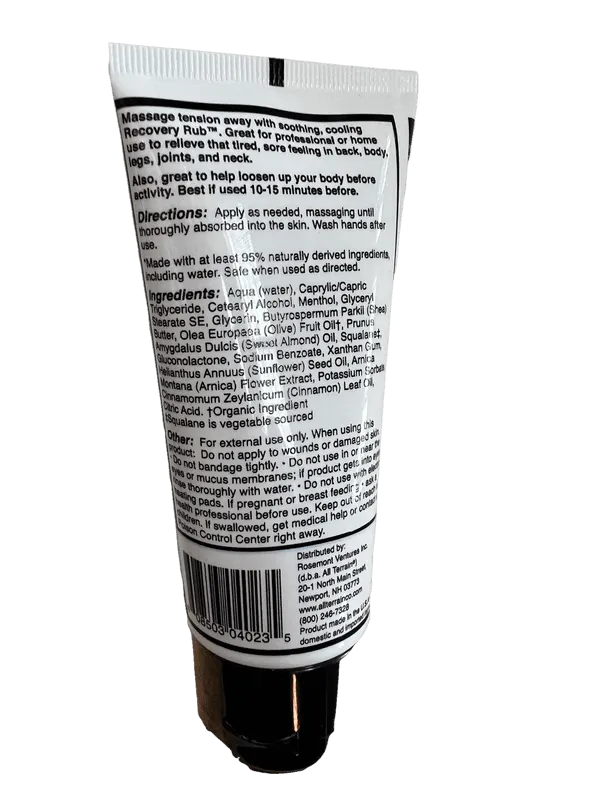Recovery Rub™ Soothing Massage Cream 3oz.