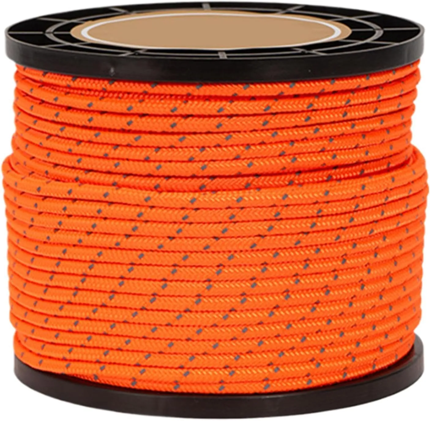 Reflective Paracord Rope, 164 Ft Canopy Wind Rope, 4mm Outdoor Gear Rope, Tent Tarp Rope, Canopy Shelter Rope, Camping Rope, Hiking Paracord, Backpacking Gear Rope, Durable Outdoor Rope