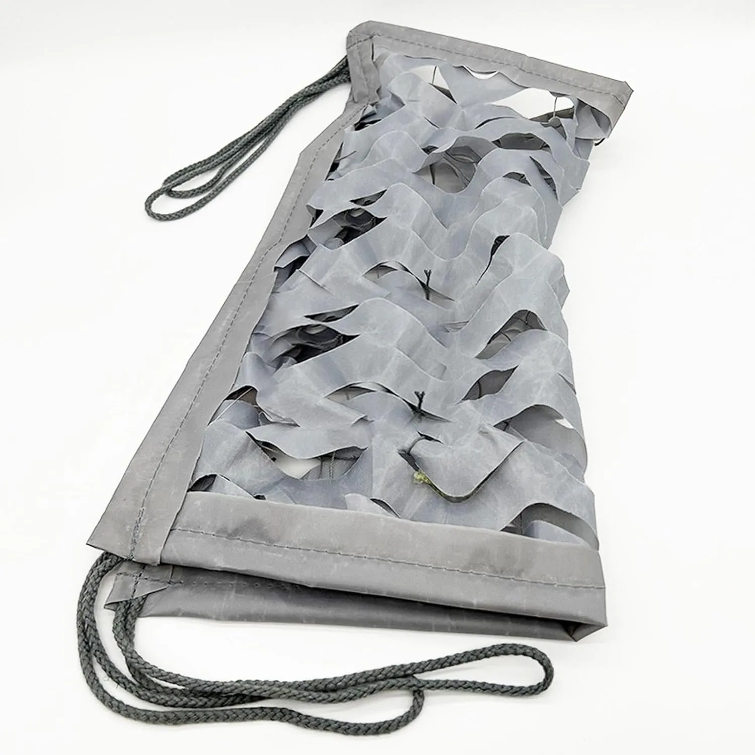 Reinforced Camouflage Net,Military Hunting Camouflage Netting,Outdoor Shade Net,210d Oxford Fabric,Garden Patio Pergola Sunshade Decorative Camo Netting Cover,Lightweight,Grey-9x10m(29.5x32.8ft)
