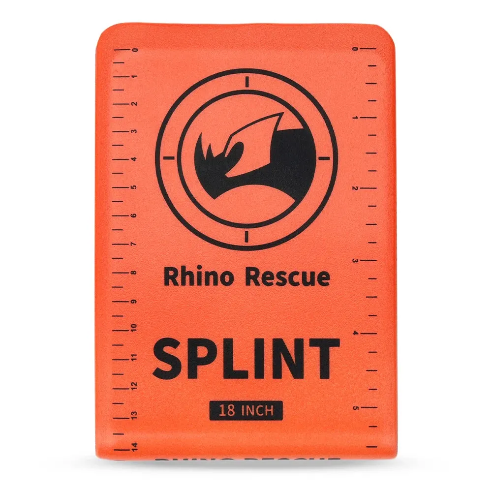 RHINO RESCUE Tactical Splint Kit Reusable First Aid Immobiliser for Field & Survival Use