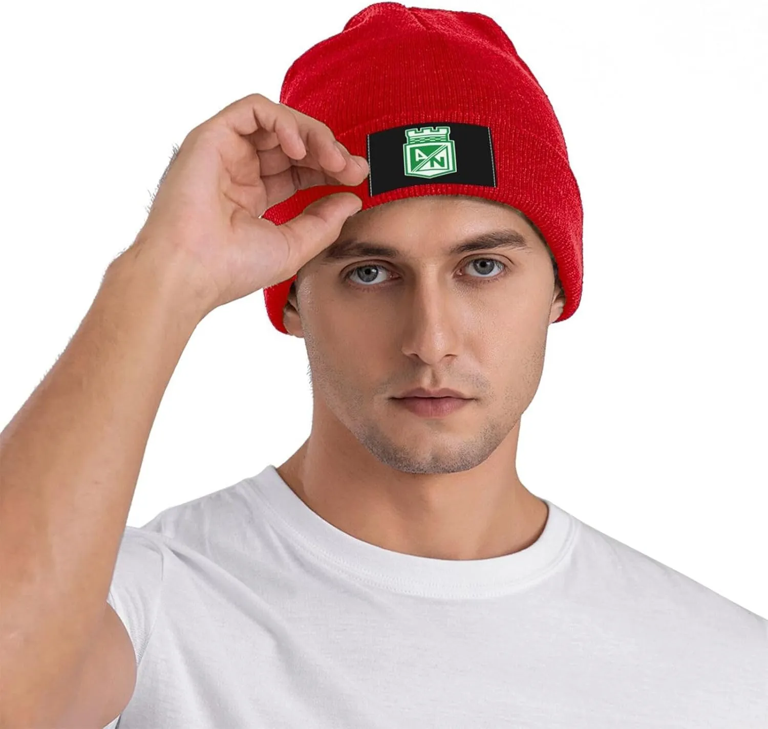 Rionegro Águilas Knit Hat Cap Skull Cap Beanie Hat Warm Cap Red Hat for Men Women