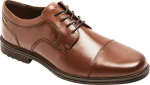 Rockport Taylor Waterproof Cap Toe - Shoes for Men - Leather Upper - Synthetic Outsole - Shock Absorbing Heel