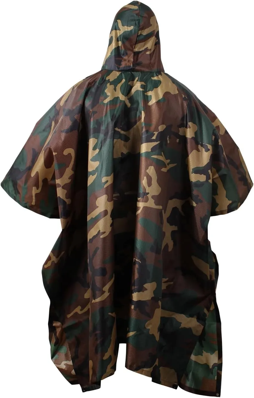 Rothco G.I. Type Military Rip-Stop Poncho