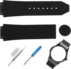 Rubber Watch Band replacement for Hublot Silicone Strap Wirstband accessories for Men and Women