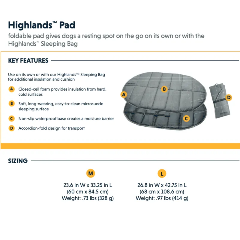 Ruffwear Highlands Dog Pad