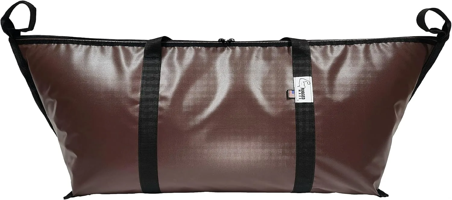 Rugged Made Insulated Fish Kill Bag (Brown, Medium)
