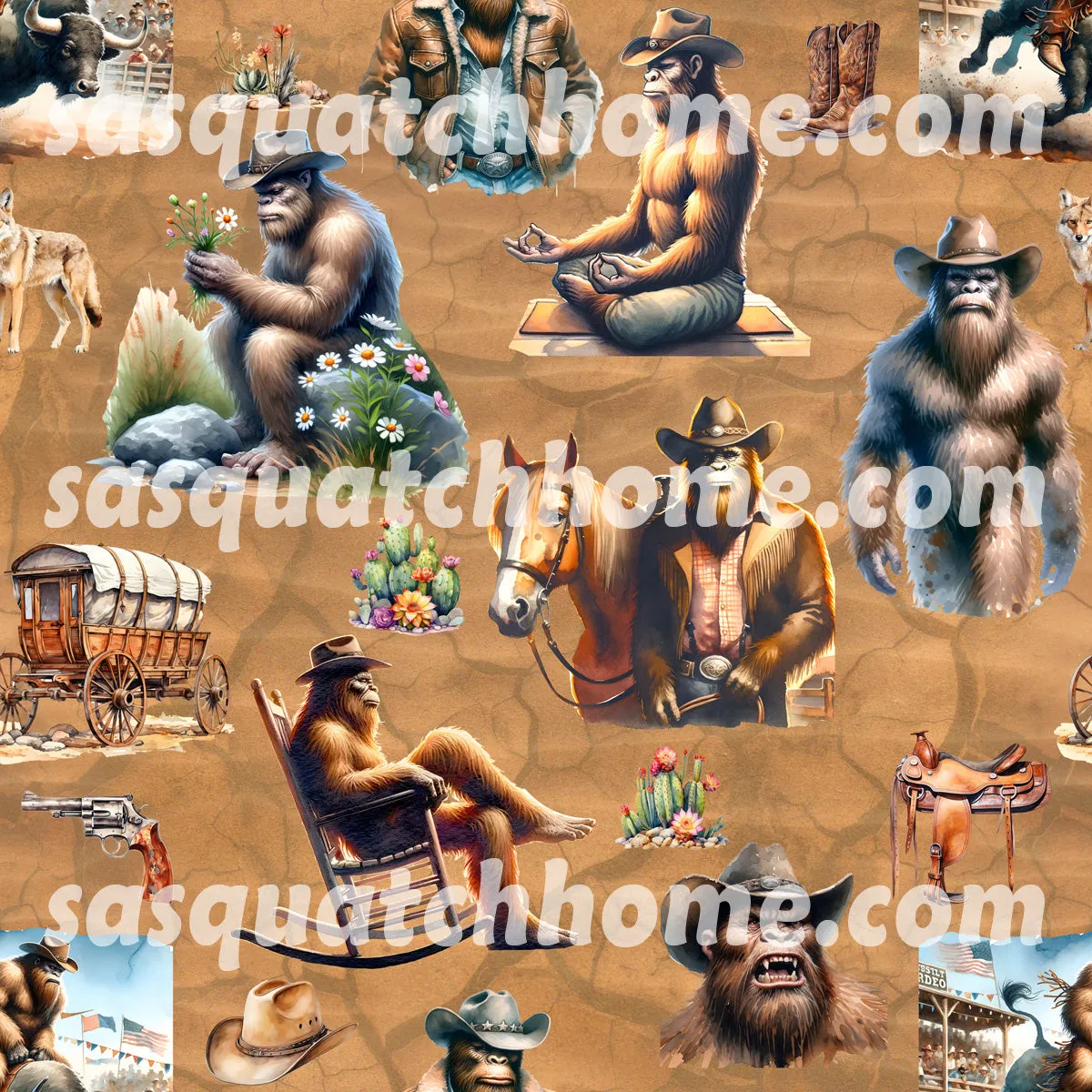 Sasquatch/Bigfoot Themed Travel Medicine Kit, First Aid Kit