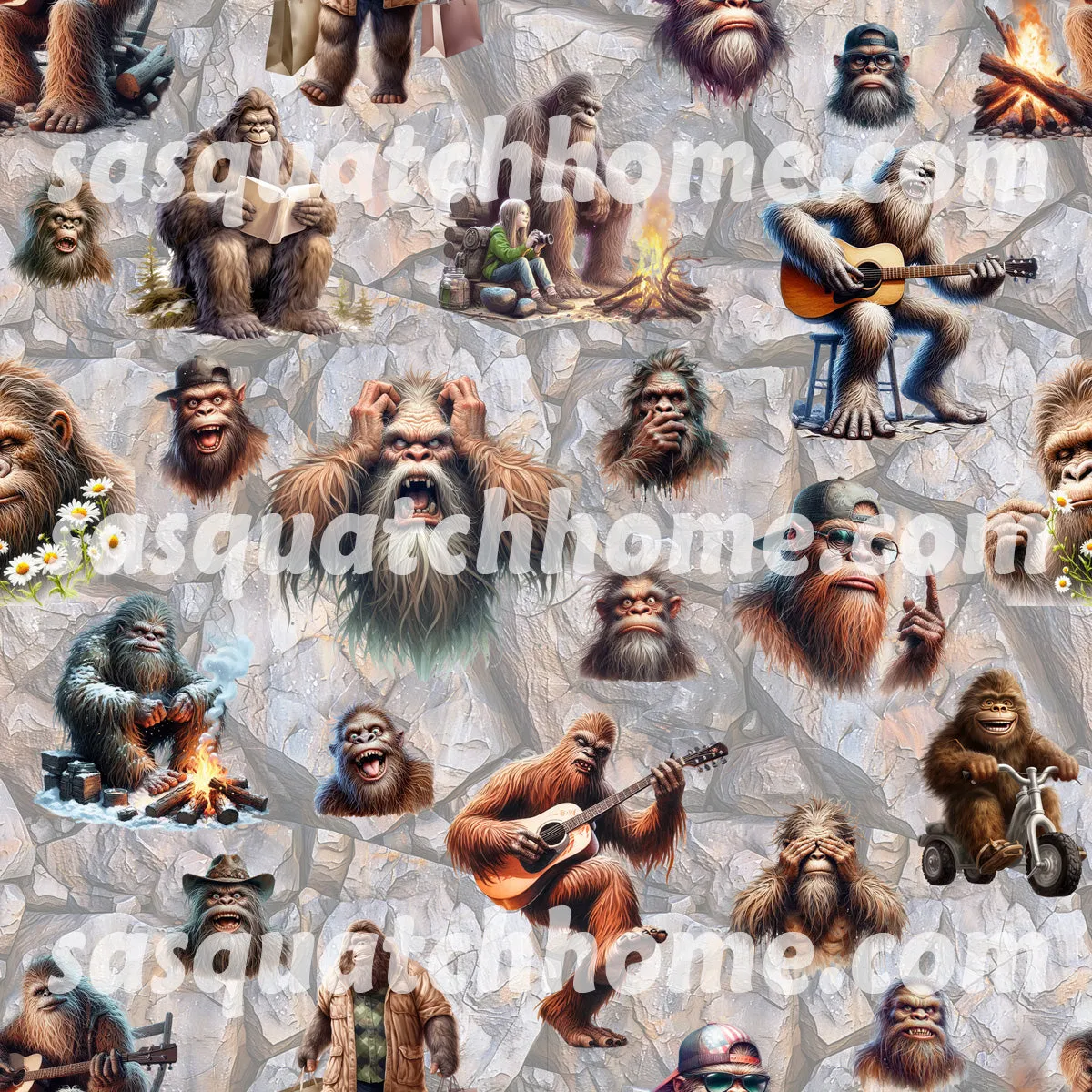 Sasquatch/Bigfoot Themed Travel Medicine Kit, First Aid Kit
