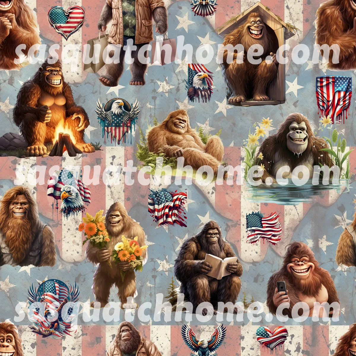 Sasquatch/Bigfoot Themed Travel Medicine Kit, First Aid Kit