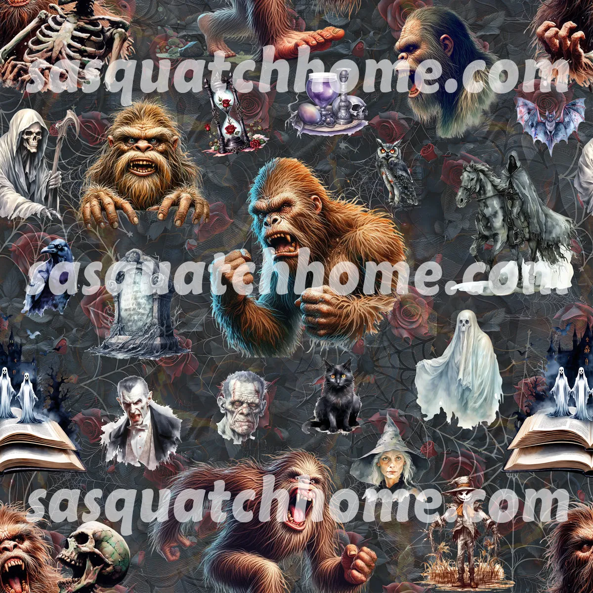 Sasquatch/Bigfoot Themed Travel Medicine Kit, First Aid Kit