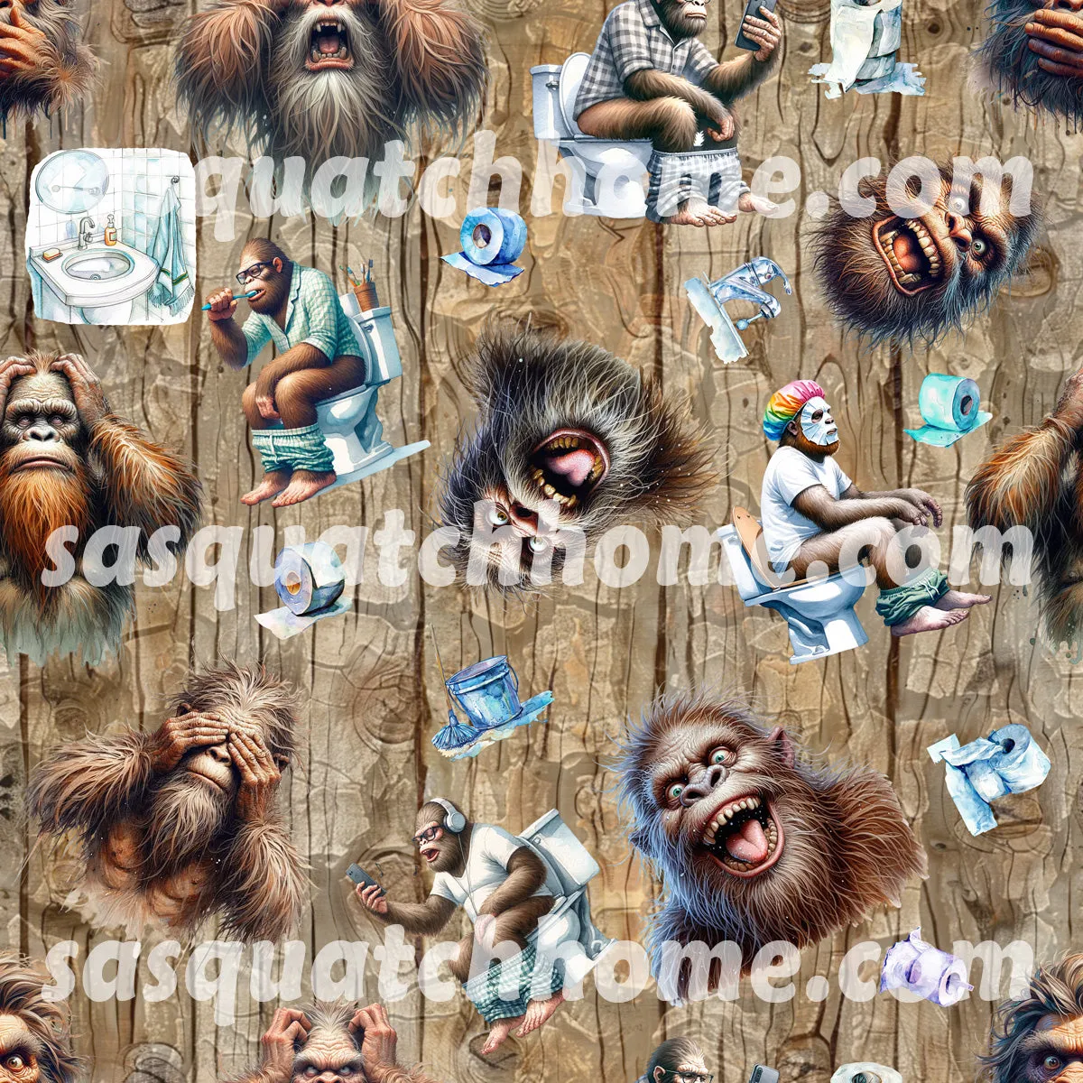Sasquatch/Bigfoot Themed Travel Medicine Kit, First Aid Kit