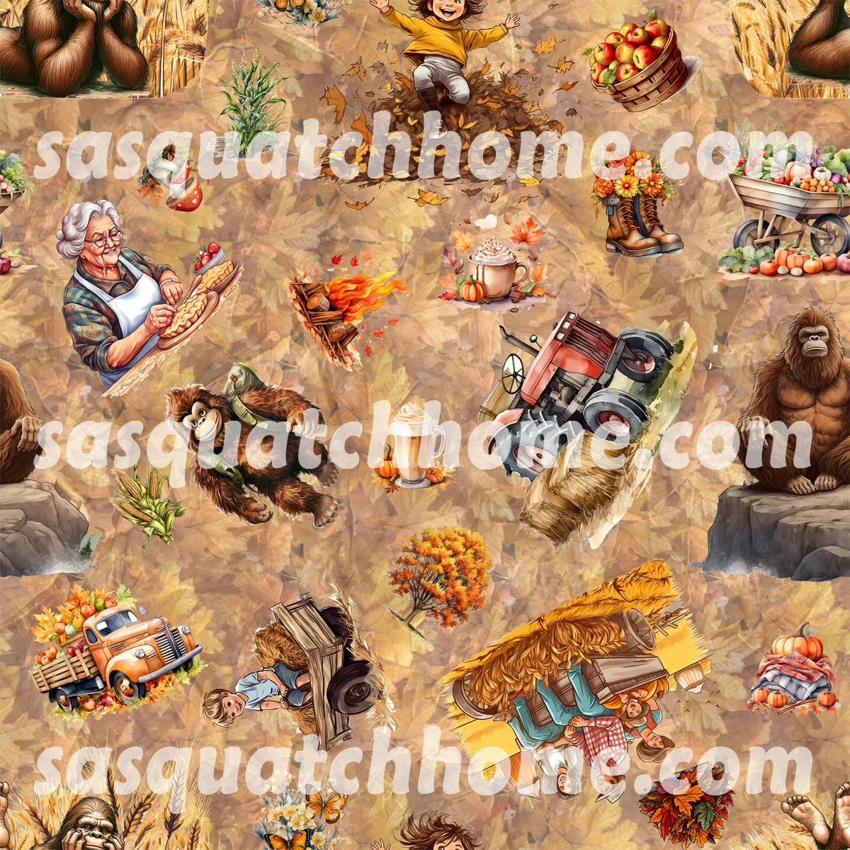 Sasquatch/Bigfoot Themed Travel Medicine Kit, First Aid Kit