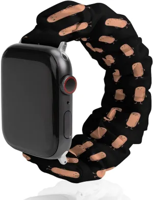 Sausage Fashion Watch Strap Scrunchies Wristbands Compatible With IWatch Series