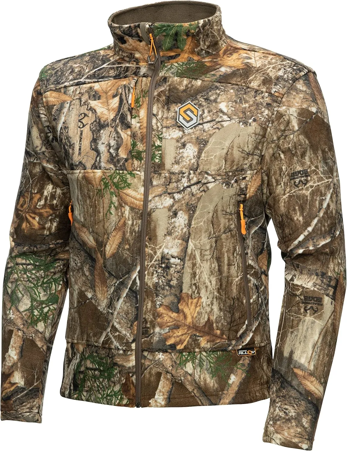 ScentLok Midweight Fleece Scent Control Stealth Camo Hunting Jacket