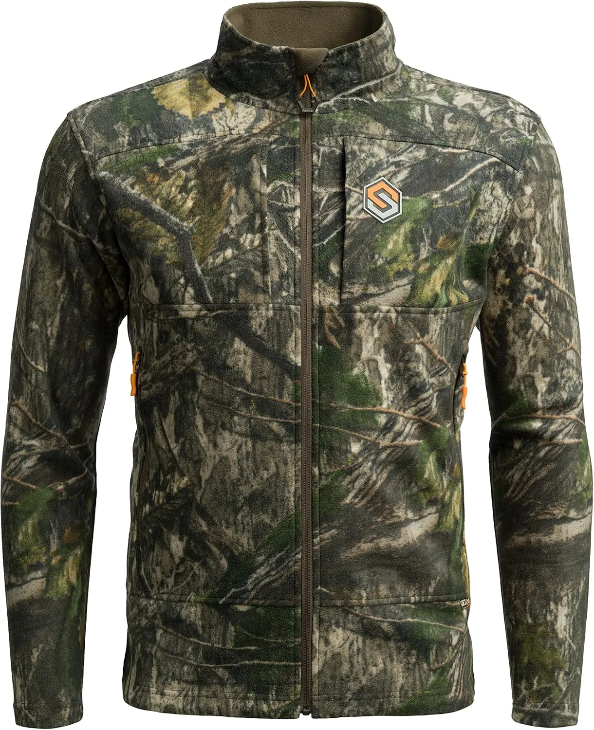 ScentLok Midweight Fleece Scent Control Stealth Camo Hunting Jacket