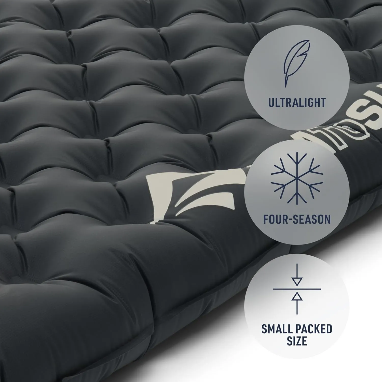 Sea to Summit Ether Light XR Pro Insulated Sleeping Pad, Tapered - Large (78 x 25 x 4 inches)