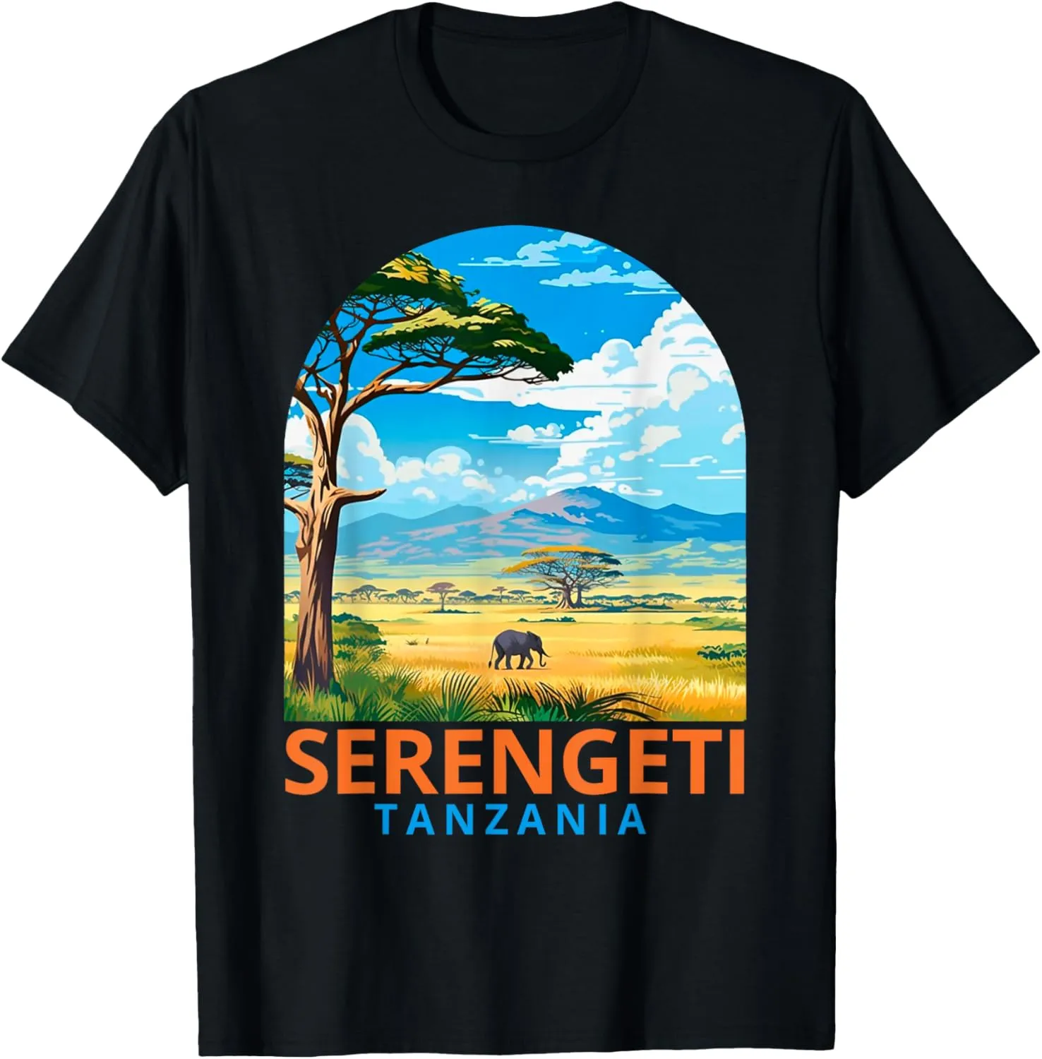 Serengeti Travel Adventure Trip Vacation Serengeti Tanzania T-Shirt