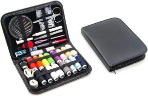 Sewroro Needlework Storage Bag 1 Set/68pcs Travel Sew Kit Emergency Sewing Kit Thread Pouch Creative Organizer