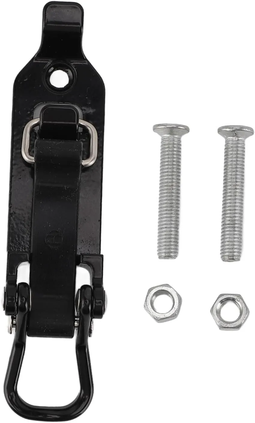 Shovel Mount for Roof Rack, Metal Rubber Clamps Wall Mounting Brackets Shovel Holder Clamp for Truck Boats Black