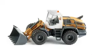 Siku 3561, Liebherr L 556 Wheel Loader, 1:50, Metal/Plastic, Orange, Movable Front Loader, Opening Engine Bonnet