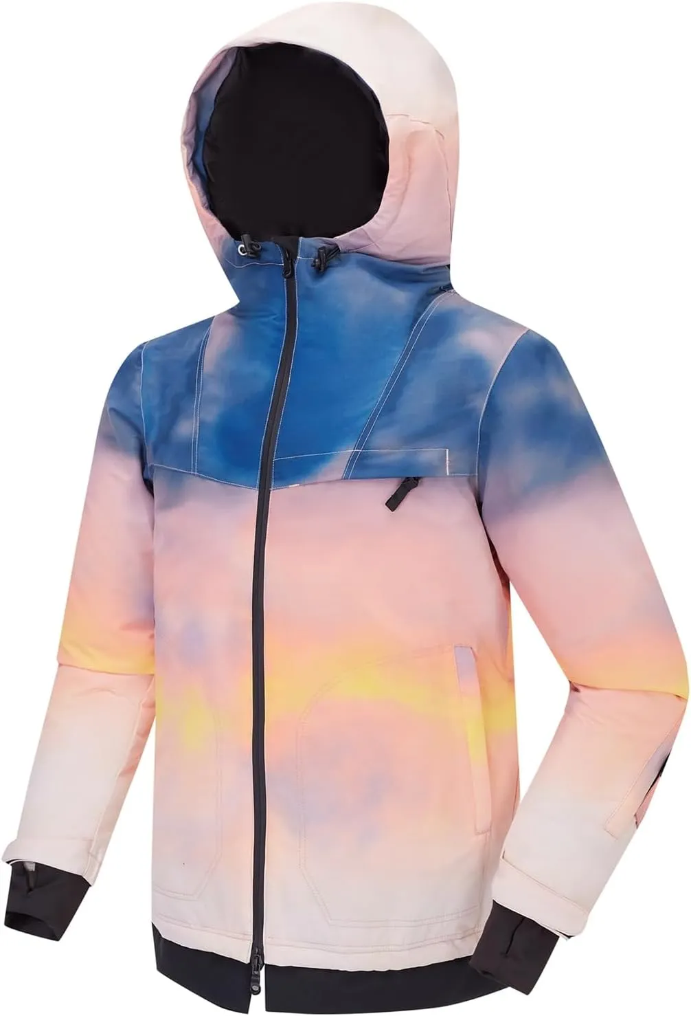Ski Jacket Women Waterproof Winter Snow Coats With Hooded Skiing Snowboard Jacket Windproof