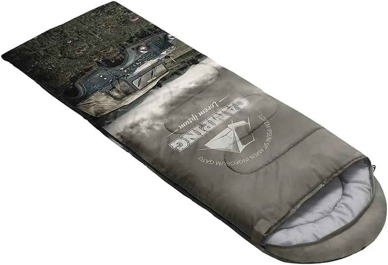 Sleeping Bag for Adults Kids,Green Mountain Camp Van-Lightweight Warm Portable Outdoor Indoor-Waterproof Cold Weather Resistant Sleeping Bag for Camping Hiking