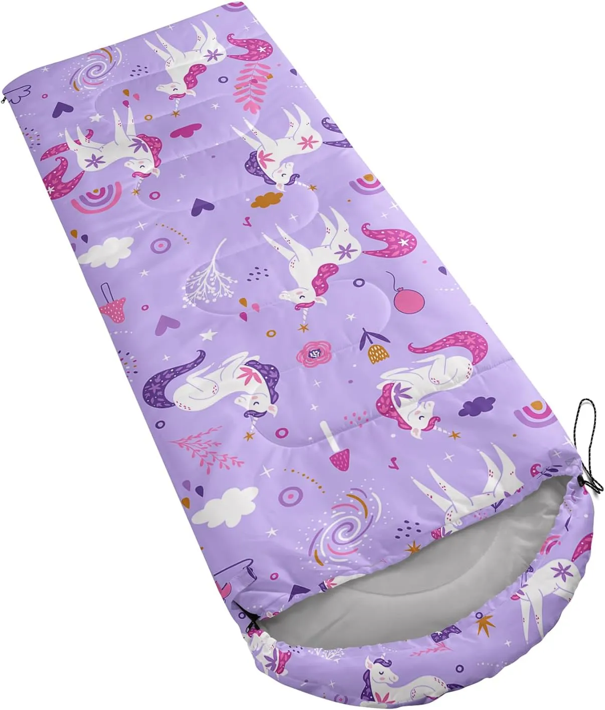 Sleeping Bag for Womens Girls Teens, Waterproof Sleeping Bags Traveling and Outdoors, Camping Gear Equipment